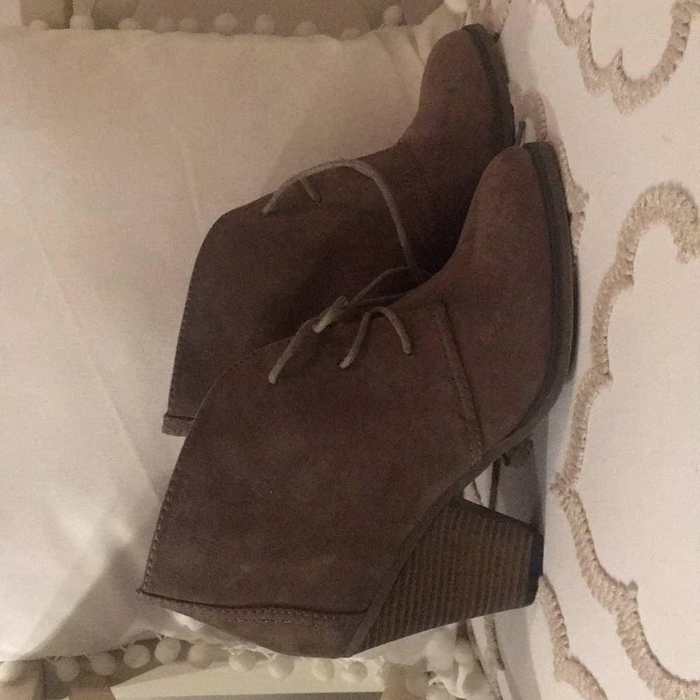 Tan Booties
